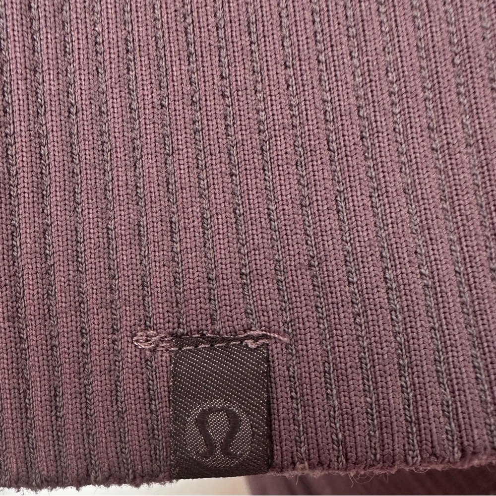 Lululemon End State Full Zip Jacket Dusky Lavendar Sz 10 - Picture 10 of 12